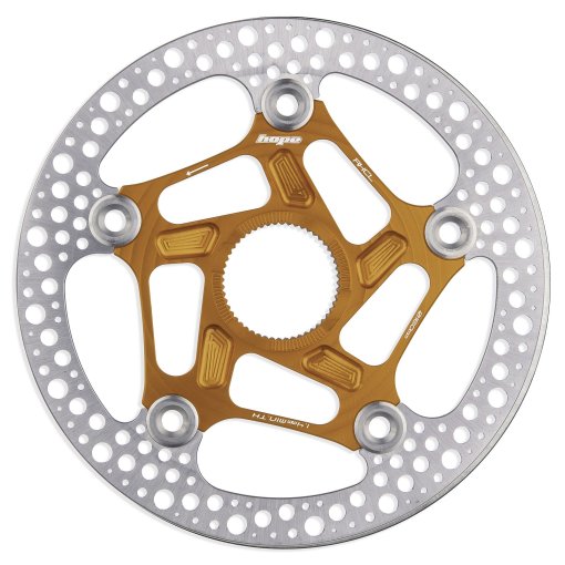 Photo produit de Hope Disque de Frein Flottant RX - 140mm - Centerlock - orange