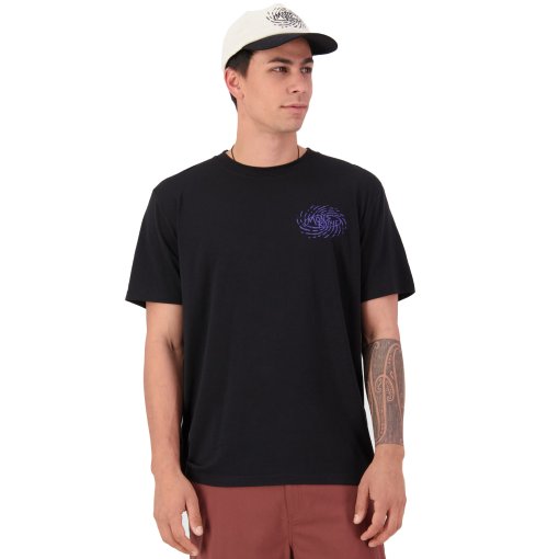 Picture of Mons Royale Icon Merino T-Shirt Men - black 1355