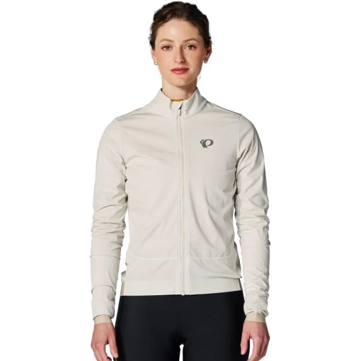 Picture of PEARL iZUMi Attack Thermal Hybrid Jacket Women 11232407 - silver birch / feather grey - AHI