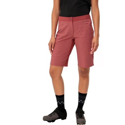 Foto de Vaude Pantalones Cortos Ciclismo Mujer - Tremalzo III - brick