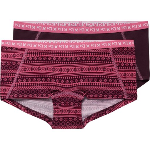 Immagine prodotto da Kari Traa Slip Donna - Tina - Confezione da 2 - wine