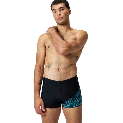 Produktbild von Speedo Medley Logo Aquashort Herren - black/picton blue