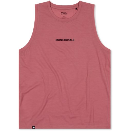 Foto de Mons Royale Camiseta sin Mangas Mujer - Icon Merino - canyon rose