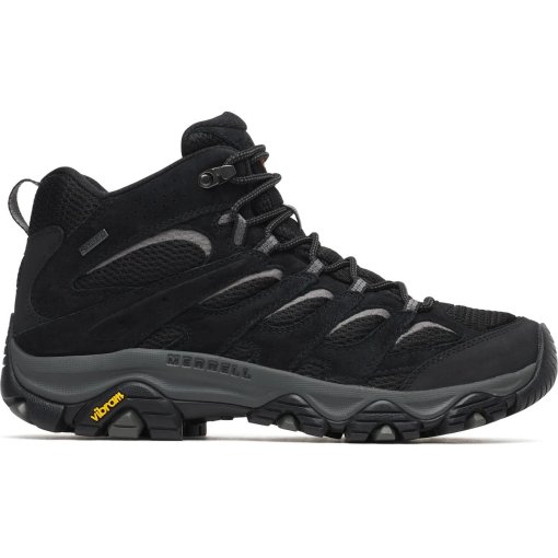 Photo produit de Merrell Chaussures de Randonnée Homme - Moab 3 Mid GORE-TEX - noir/gris