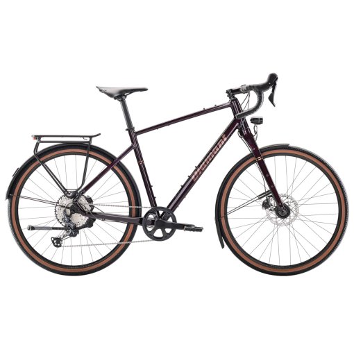 Photo produit de Diamant Vélo Gravel - NHOMA - 2026 - black cherry metallic