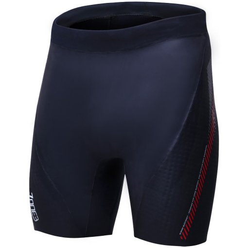 Foto de Zone3 Pantalones Cortos Flotabilidad Hombre - Neoprene &#039;Premium&#039; Aerodome Elite 5/3mm - negro/rojo