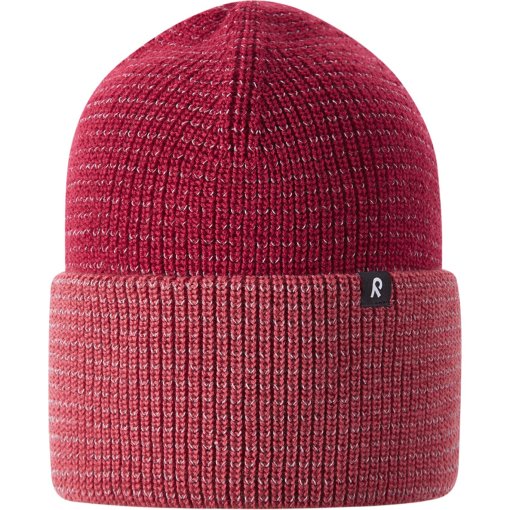 Produktbild von Reima Vihje Strickmütze Kinder - cranberry 39C1