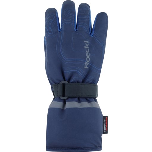 Photo produit de Roeckl Sports Gants d&#039;Hiver Enfants - Arzberg 2 - festive blue 5855