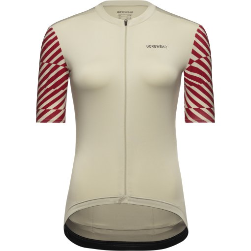 Foto de GOREWEAR Maillot de Manga Corta Mujer - Swiftride Optical - tech beige/utility red BGDA