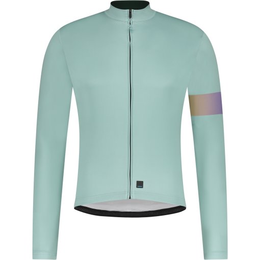 Produktbild von Shimano Vertex Langarmtrikot Herren - Printed - transparent blue