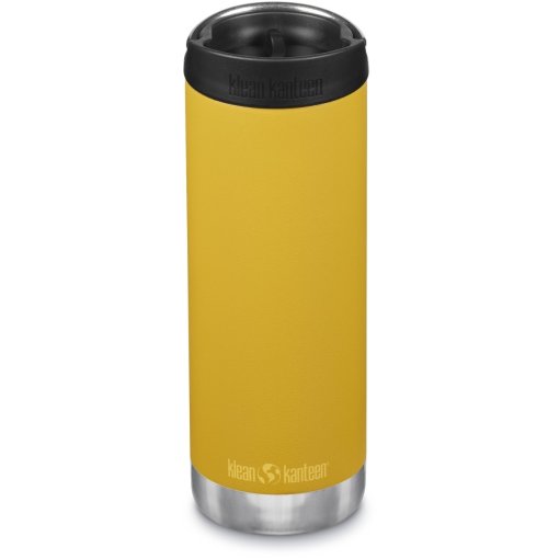Photo produit de Klean Kanteen Bouteille Thermique avec Café Cap - TKWide 473 ml - marigold