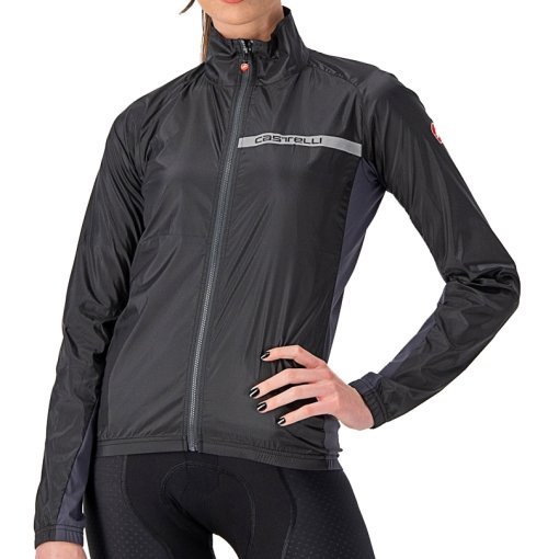 Foto de Castelli Chaqueta Mujer - Squadra Stretch - light black/dark grey