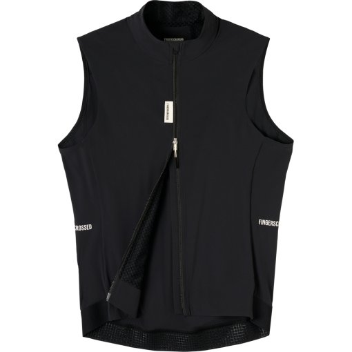 Foto de FINGERSCROSSED Chaleco Cortavientos Aislado Hombre - Road - Negro