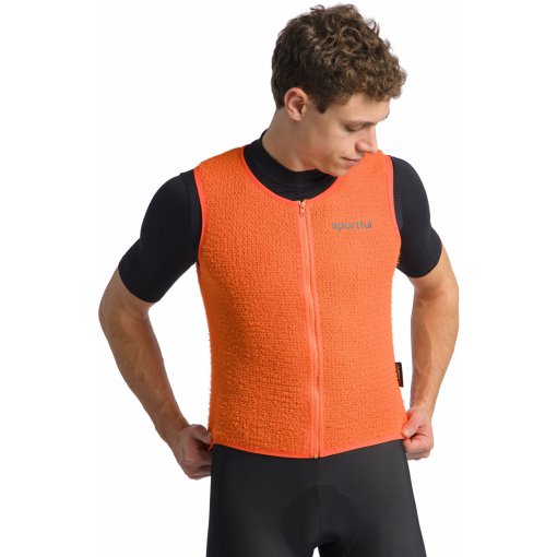 Photo produit de Sportful Alpha Gilet de cyclisme pour hommes - 850 Cyberflare