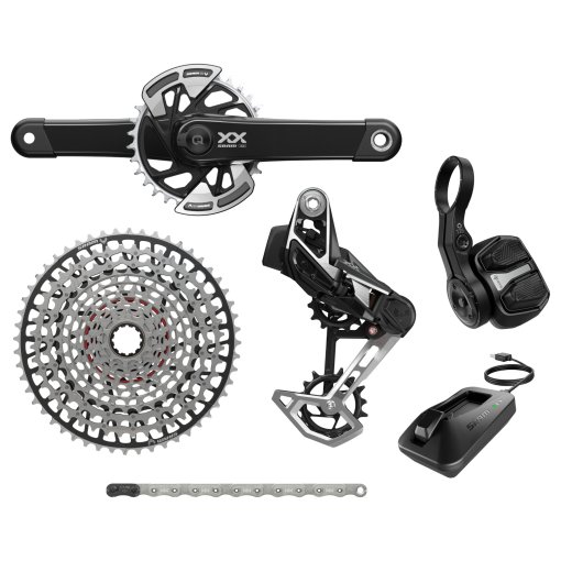 Immagine prodotto da SRAM Kit di Cambio - XX Eagle Transmission - AXS | T-Type | D1 - con Guarnitura a Misuratore di Potenza