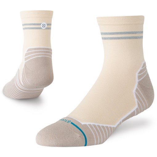 Billede af Stance Reflector Light Quarter Sokker unisex - croissant