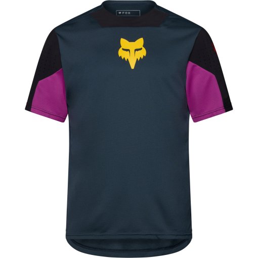 Picture of FOX Defend MTB Short Sleeve Jersey Men - Creation - galaxy blue