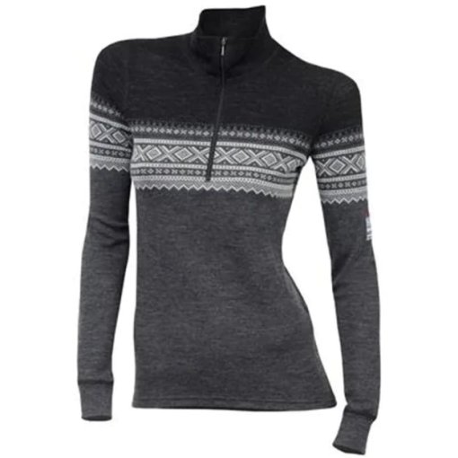 Produktbild von Aclima DesignWool Marius Mockneck Langarmshirt Damen - norefjell