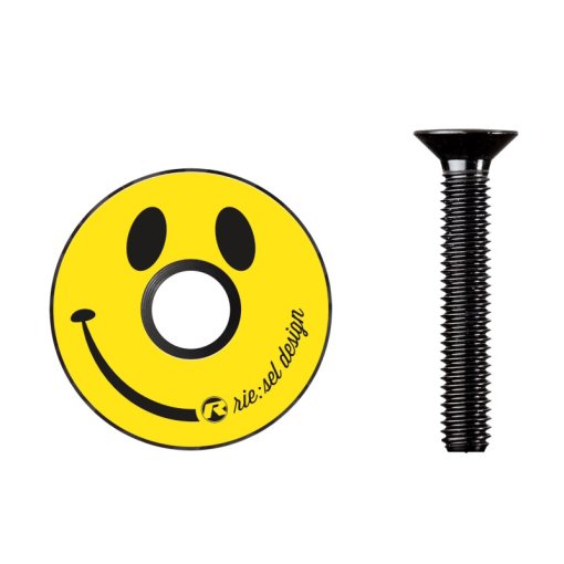 Foto de rie:sel design Tapa Dirección - stem:cap Carbon - smile