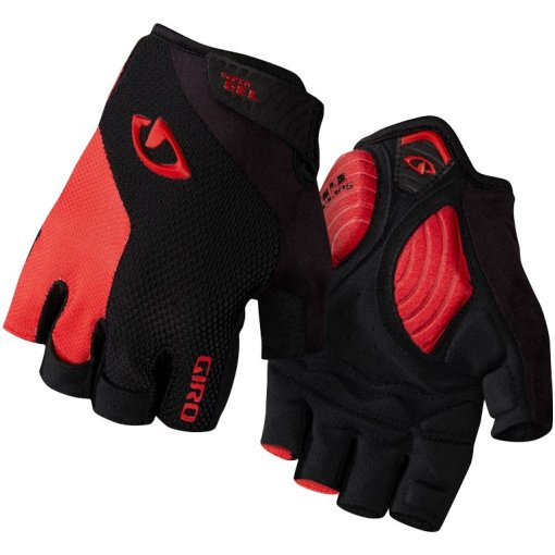 Foto de Giro Guantes Ciclismo Hombre - Strade Dure Supergel - black/bright red
