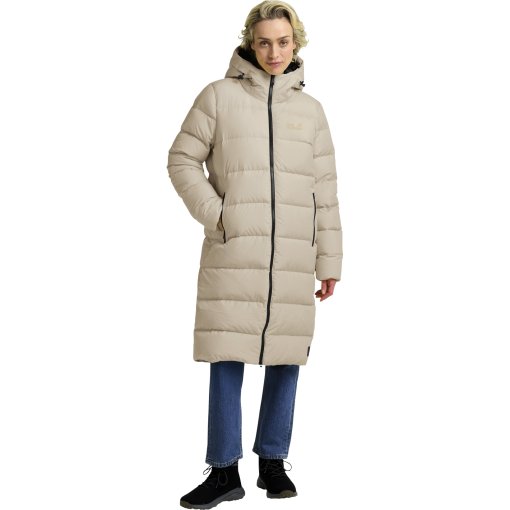 Picture of Jack Wolfskin Frozen Palace Down Coat Women - oyster
