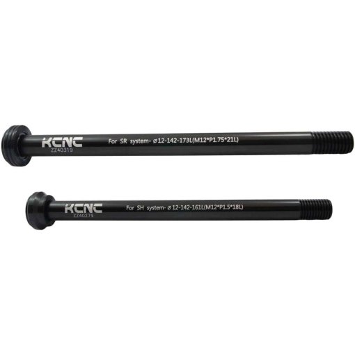Produktbild von KCNC Steckachse KQR08 - 12x142mm - 6061AL - schwarz