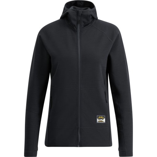 Kuva tuotteesta Lundhags Tived Merino Hoodie Women - Black 10000