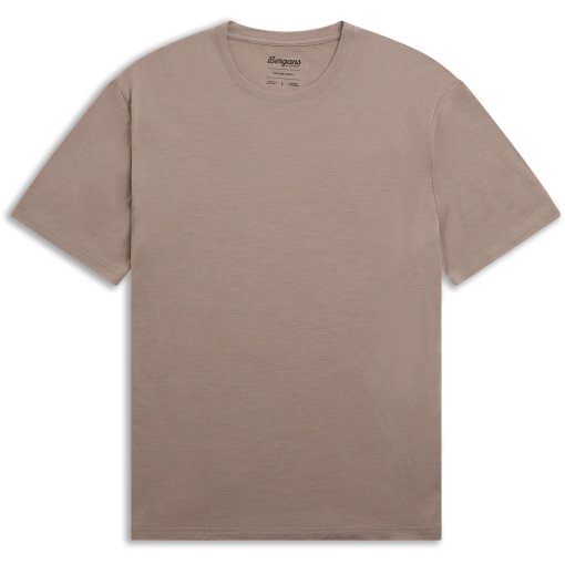 Produktbild von Bergans Merino Light T-Shirt Herren - rock taupe