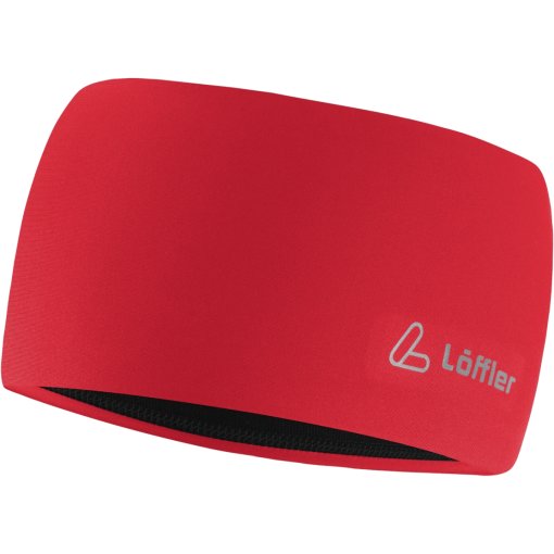 Picture of Löffler Mono Wide Headband - red 551