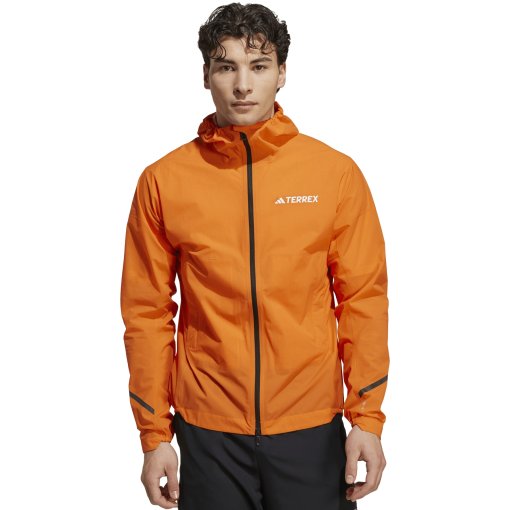 Picture of adidas TERREX Xperior 2.5 Layer Light Climaproof Jacket Men - semi impact orange KA5873