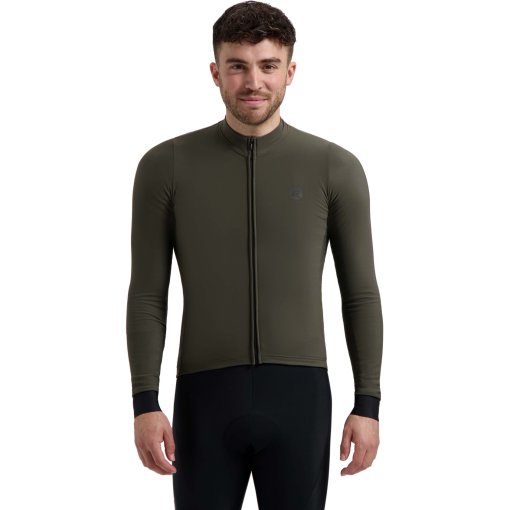 Produktbild von Rogelli Signature Langarmtrikot Herren - Army Green
