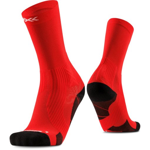 Photo produit de X-Socks Run Perform Crew Chaussettes running - rocket red