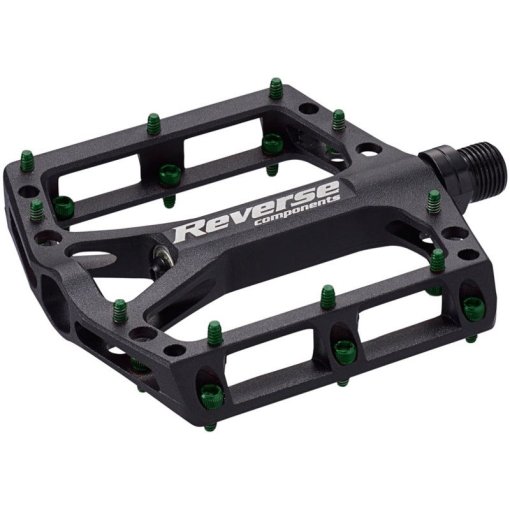 Produktbild von Reverse Components Black ONE MTB Plattformpedale - black/dark green