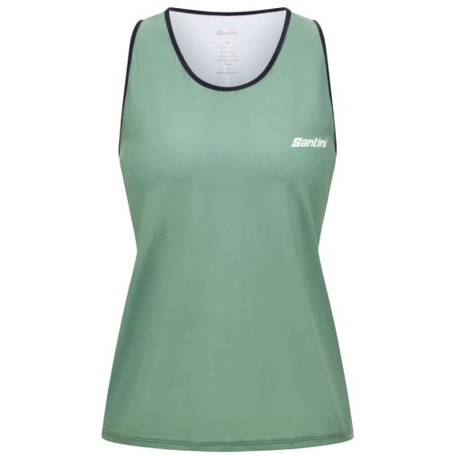 Picture of Santini Stream Running Top Women 5T65GLLSTRM - green VE