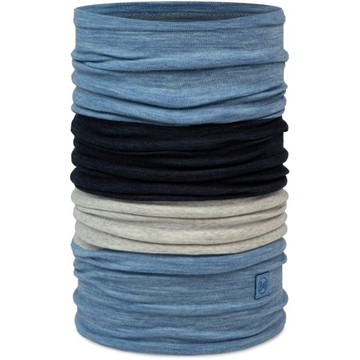 Foto de Buff® Braga de Cuello Multifuncional - Merino Move - Block Lake Blue