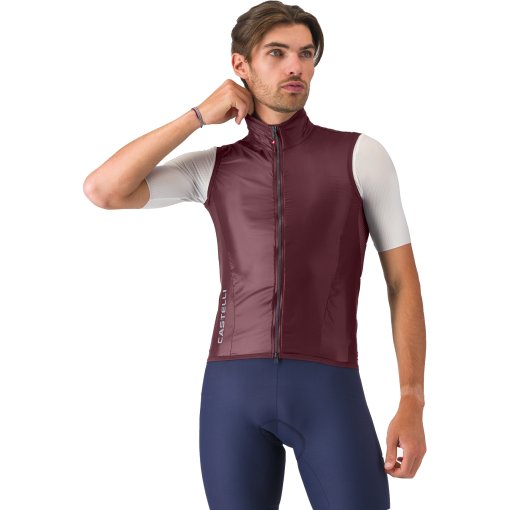 Produktbild von Castelli Aria 2 Weste Herren - deep bordeaux 625
