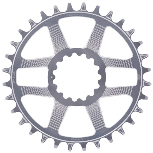 Produktbild von e*thirteen Helix Race - Direct Mount Kettenblatt - silber