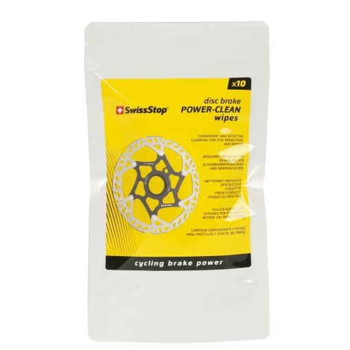 Produktbild von SwissStop Reinigungstücher Power Clean Wipes