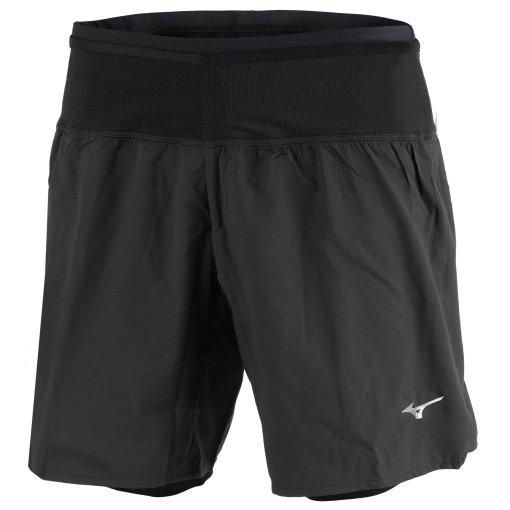 Foto de Mizuno Pantalones Cortos 2 en 1 Hombre - Trail ER - Negro