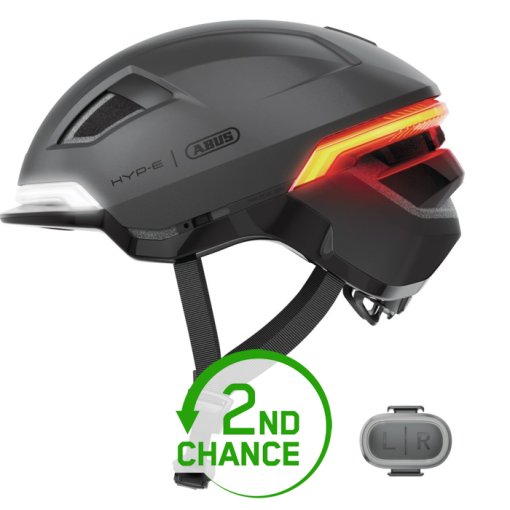 Produktbild von ABUS HYP-E Helm - volcano titan - B-Ware