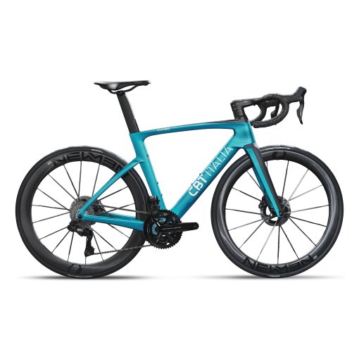 Photo produit de CBT Italia Vélo Route Carbone - MYSTERO - Dura Ace Di2 Power Meter - 2026 - teal