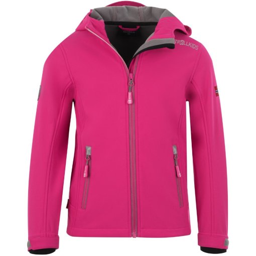 Foto de Trollkids Chaqueta Niña - Trollfjord - Magenta/Grey