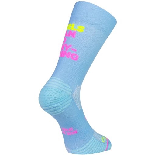 Photo produit de SPORCKS Chaussettes - Running - Girls Can Do Blue