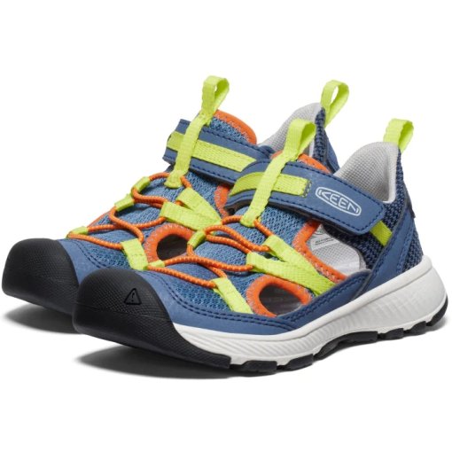 Foto de KEEN Sandalias Niños - Motozoa - Vintage Indigo/Scarlet Ibis