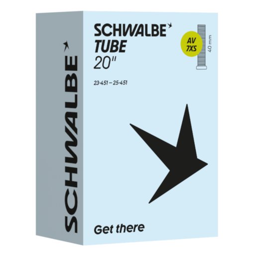 Picture of Schwalbe Inner Tube - No. 7XS | 20&quot; - 23/25-451 | AV 40mm
