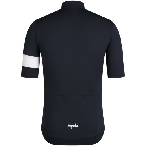 Rapha Core Lightweight Short Sleeve Jersey Men - black/white | BIKE24