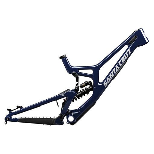 Produktbild von Santa Cruz V10 8 CC - Carbon Rahmenset - 2027 - gloss liquid blue