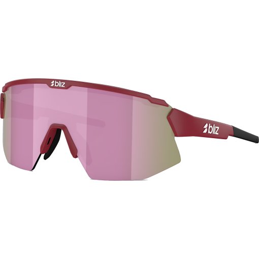 Image of Bliz Breeze Small Glasses - Matt Burgundy - Brown Rose Multi | Pink