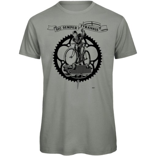 Produktbild von RTTshirts St. George Fahrrad T-Shirt Herren - hellgrau