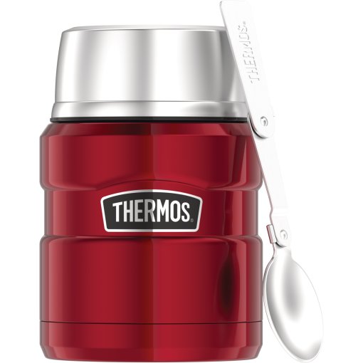 Produktbild von THERMOS® Stainless King Isolier-Speisegefäß 0.47L - cranberry